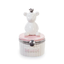Load image into Gallery viewer, Bear Tooth &amp; Curl Keepsake Box
