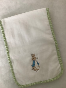Peter Rabbit Bib & Burp Set - Green