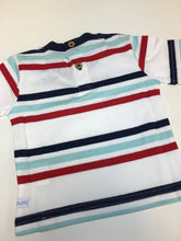 Load image into Gallery viewer, Red Navy Striped Tee Shirt
