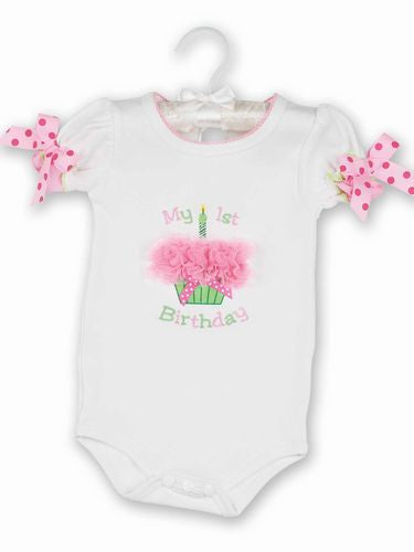 Girl's First Birthday Onesie