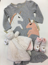 Load image into Gallery viewer, Unicorn Dazzle Romper

