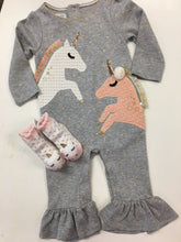Load image into Gallery viewer, Unicorn Dazzle Romper
