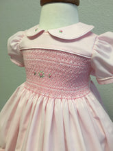 Load image into Gallery viewer, Blush Rosebud Smocked Dress
