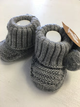 Load image into Gallery viewer, Gray Knit Booties
