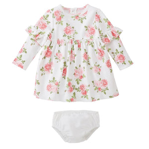 Floral Dress with Bloomers