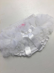 Lacy White Ruffle Panties – Just Baby