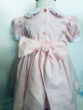 Load image into Gallery viewer, Pink Rose Smocked Dress
