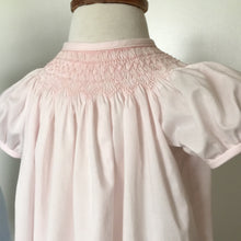 Load image into Gallery viewer, Pink Beaded Smocked Bishop Dress
